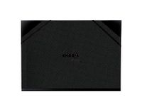 RHODIA TOUCH 116190C - Tekenmap - 32 x 45 cm - 3 Flappen - Elastieksluiting - Zeefgedrukte Stof - Tekenbord