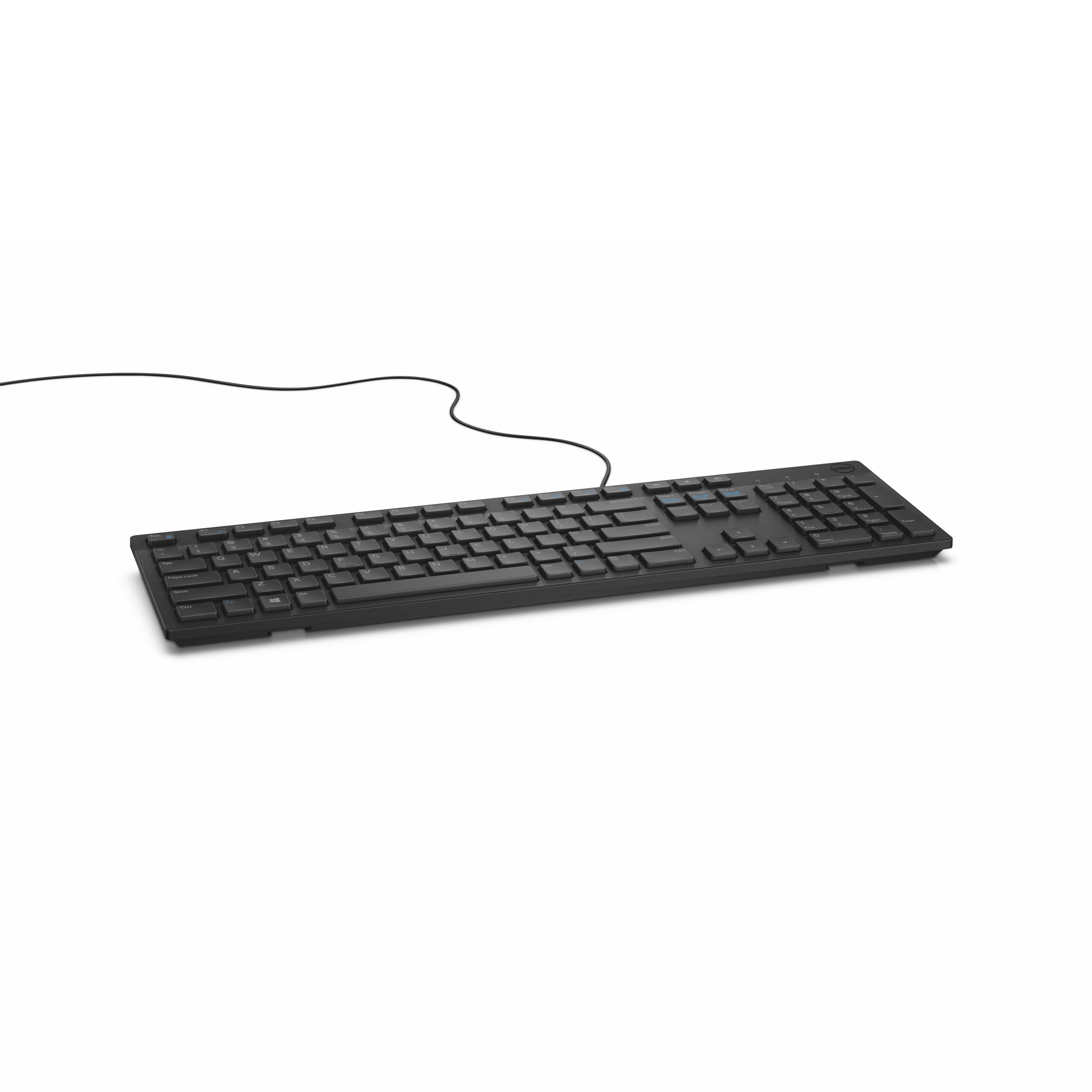 DELL KB216 - Bekabeld Toetsenbord - USB - QWERTZ - Hongaars - Zwart