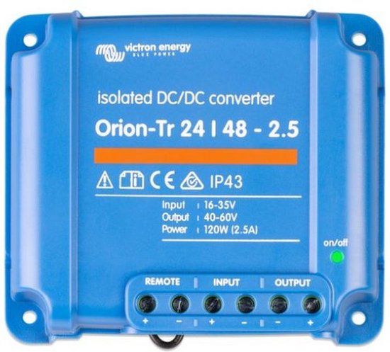 Victron Orion-Tr 24/48-2,5A (120W) DC-DC converter - Isolated