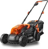 FUXTEC Accu grasmaaier 40V (2X20) FX-E1RM20 - breedte 33cm zonder accu of dubbele lader