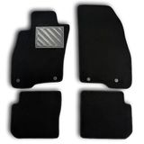 Vloermatten Fiat Vloermatten voor Punto Evo vanaf 2009, Punto vanaf 2012, precies passend, antislip, hakbeschermers van versterkt rubber, bevestigingsknoppen