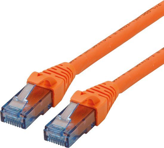 ROLINE Patchkabel Cat.6A UTP, LSOH, oranje, 7,5 m