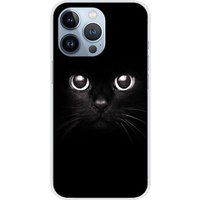 Apple iPhone 13 Pro Cat Eyes Siliconen Hoesje