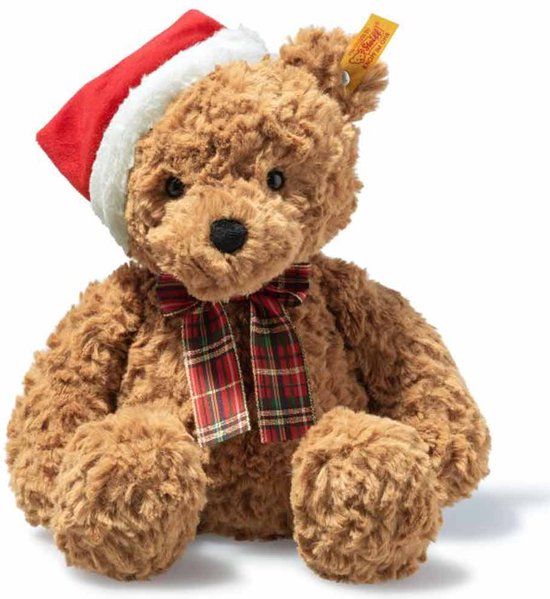 Steiff Jimmy Kerstbeer - 30 cm - Bruin - Pluche
