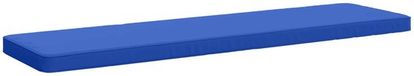 vidaXL - 1-delig - Bankkussen - VUGHT - 100% Polyester - Koninklijk Blauw