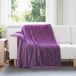 vidaXL Dekentjes 6 st Paars Fleece 200 x 150 cm