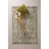 NOUS Living vloerkleed crème/groen (230x160 cm)