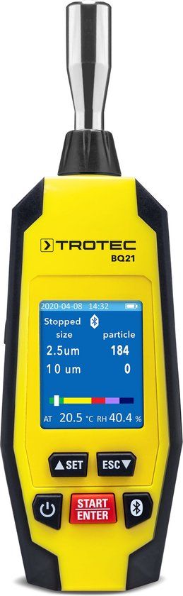 Trotec Mini-deeltjesmeetapparaat BQ21