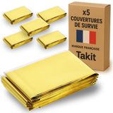 Extra Large Reusable Survival Blankets for Camping and Hiking