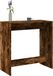 Maison Exclusive - Tabouret de bar en chêne fumé, 102x50x103,5 cm, en fibre de bois