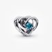 Pandora U*nicef Moments Verstrengeld Hart & Stenen Bedel Zilver Blauw Dames 793744C01