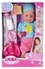 Poupée bébé avec sucette - 38 cm - Cuillère magique - Biberon avec contenu qui disparaît