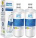 Whirlpool 2x Filtre à eau pour WFC2800A, type 3US-AF01, 3US-AS01, adapté aux réfrigérateurs AP Easy