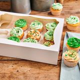 FunCakes Cupcake Doos Rechthoekig Karton Wit 3 Stuks