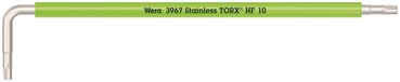 Wera 3967 SXL HF TORX® Stiftsleutel Multicolore avec fonction de maintien, long, acier inoxydable