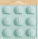 ScrapCooking Siliconen Mal Madeleines Blauw