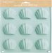 ScrapCooking Siliconen Mal Madeleines Blauw