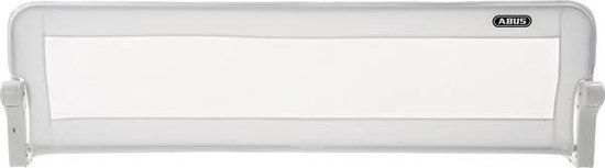 ABUS Eric Bedhekje - Valbescherming voor Baby's, 150 cm, Wit