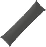 vidaXL - Taie d'oreiller - HEERLEN - Anthracite - 40 x 145 cm - Polyester