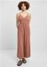Urban Classics Modal Spaghetti Jumpsuit Dames 3XL Oranje