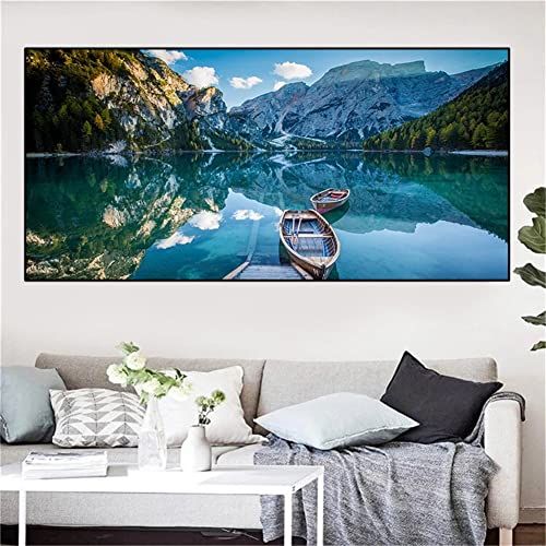 AAOTE Grote Diamant Schilderij Kits voor Volwassenen, Bos Herten Dier