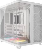 CORSAIR AIR 5400 LX-R RGB iCUE LINK Miditower PC-Behuizing – Wit