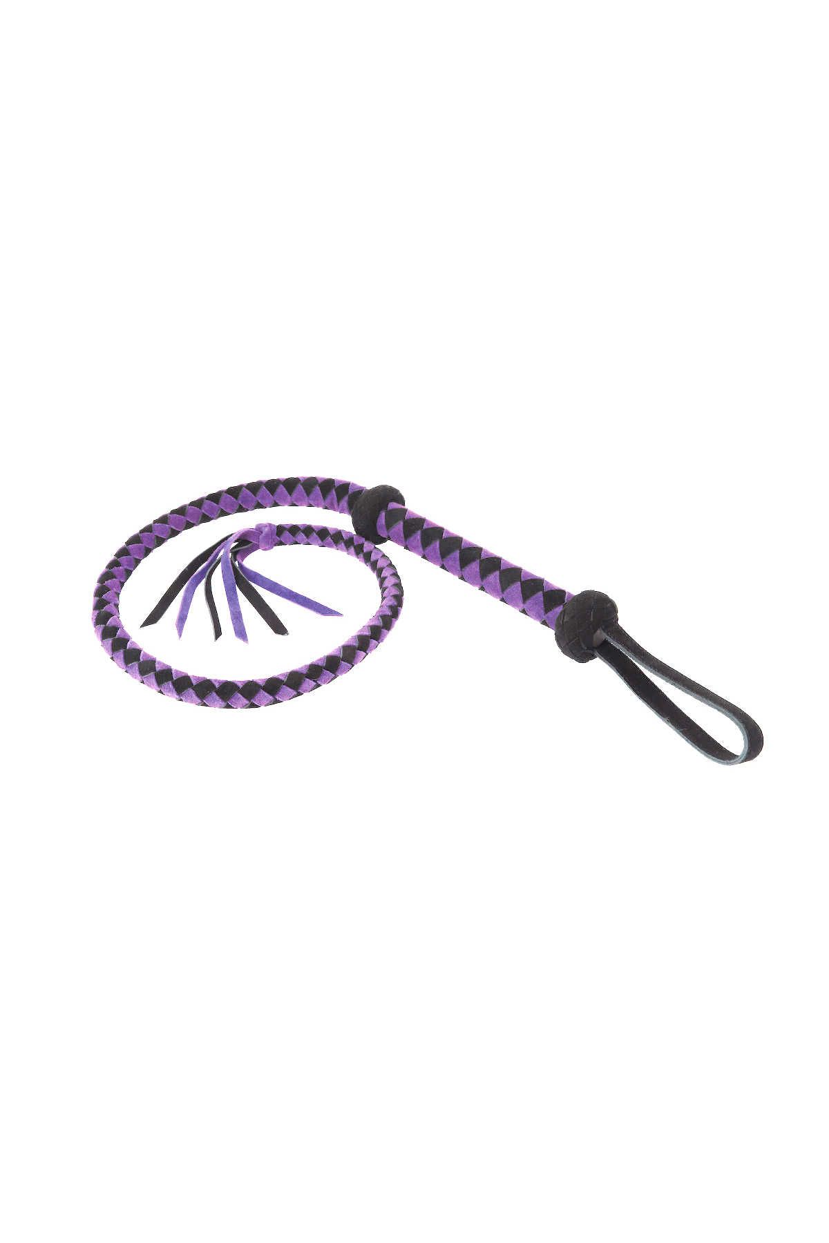 Bondage Play Lederen Zweep Bull Whip - 100cm