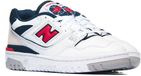 New Balance Sneakers 550 Unisex Wit Leer Rubber