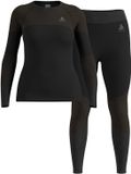 Odlo Fundamentals Performance Warm Lange Mouwen Basislaagset Zwart L Vrouw