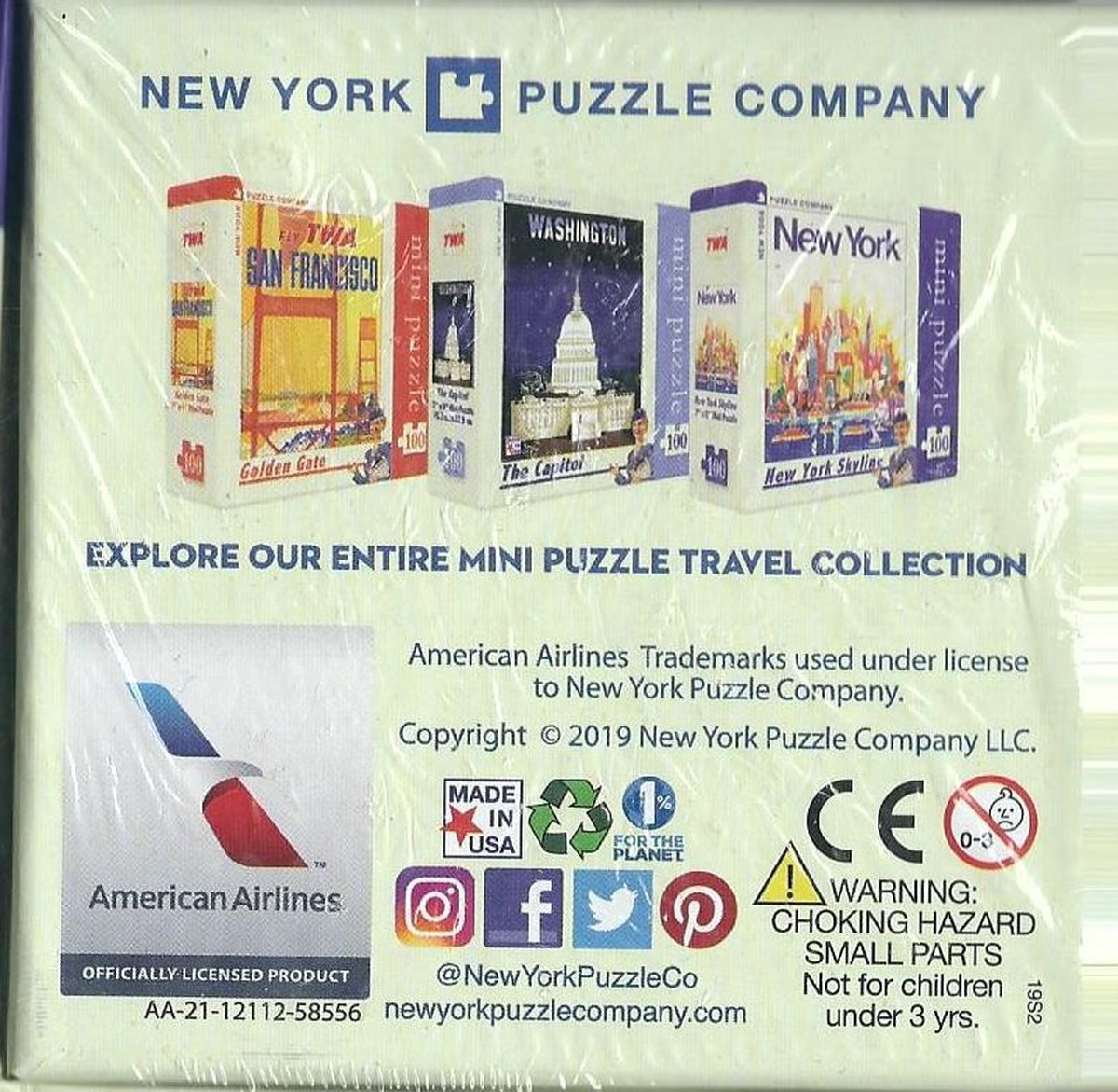 The New York Puzzle Company NYC Skyline (Mini)