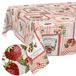 Tafelkleed lavable avec motif fraise pour extérieur