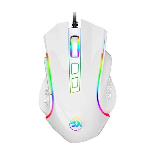 REDRAGON M602AW "GRIFFIN" - RGB Gaming Mouse voor PC - Wit
