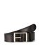 JOOP! Leren Riem Classic Jeans Belt 4,0 CM W110 Black Zwart