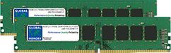 GLOBAL MEMORY 32 Go (2 x 16 Go) DDR4 2400MHz ECC DIMM Kit RAM