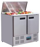 Polar G-serie gekoelde saladette 240L - RVS - 70x90x88.5 cm - G606