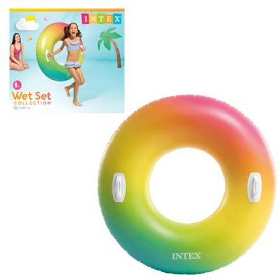 Intex Rainbow Ombre Tube - Ø 122 cm - 58202EU