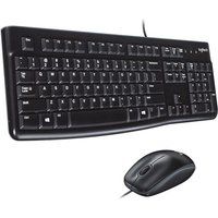 Logitech MK120 Wired Toetsenbord and Muis for Windows - CH QWERTZ