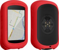 kwmobile hoes geschikt voor Garmin Edge 840 / Edge 540 - Siliconen beschermhoes voor fietsnavigatie - rood