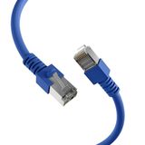 Techtube Pro Internetkabel S/FTP CAT.5e - Blauw - 1.5 meter