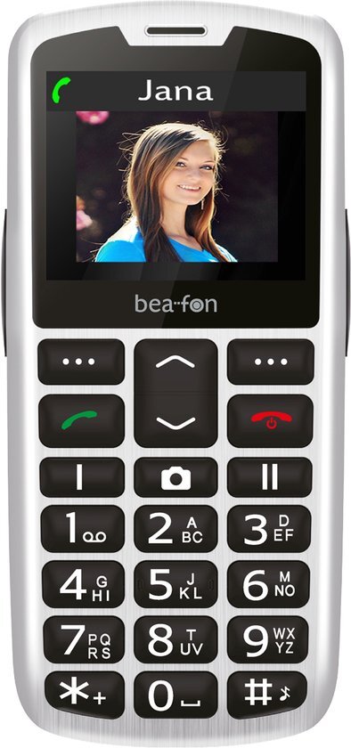 Bea-Fon Beafon SL260 LTE 5,59 cm (2.2") 90 g Zwart, Zilver Basistelefoon