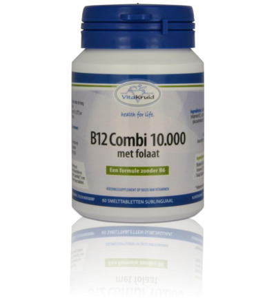 Vitakruid B12 Combi 10.000 Smelttabletten 60st
