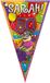 Folat Mega vlag Sarah - 90 x 150 cm - polyester - 50 jaar verjaardag versiering