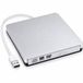 DrPhone DW1 Lecteur/Graveur DVD/CD Externe – USB 3.0 – Argent