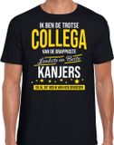 Bellatio Decorations Shoppartners Bv Trotse collega van de leukste en beste kanjers cadeau t-shirt zwart voor heren - kado voor een collega / medewerker L