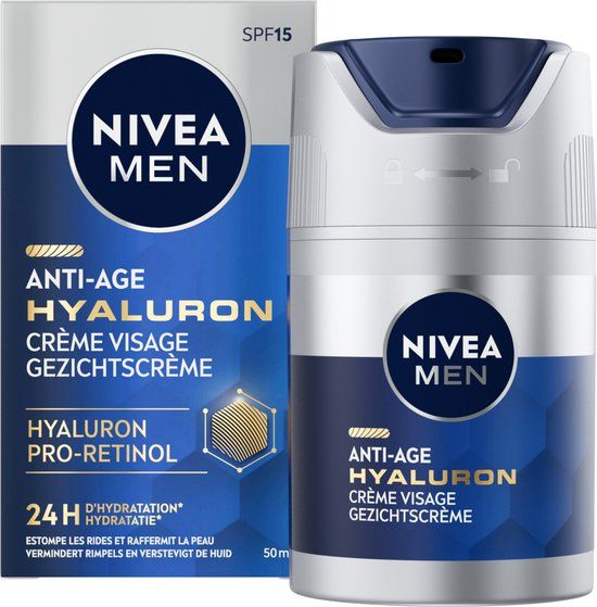 NIVEA MEN Anti-Age Gezichtscrème - SPF 15 - 50ml