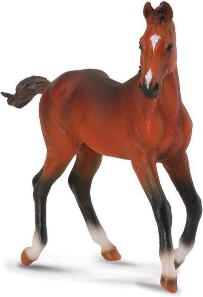 Collecta Paarden: Quarter Veulen 10 Cm Bruin