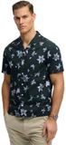 Superdry Cabana Print Overhemd Met Korte Mouwen Blauw L Man