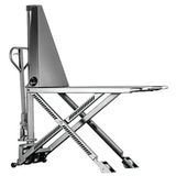 Fimm Handbediende hoogheffende pallet truck 1000kg semi roestvrij staal 304