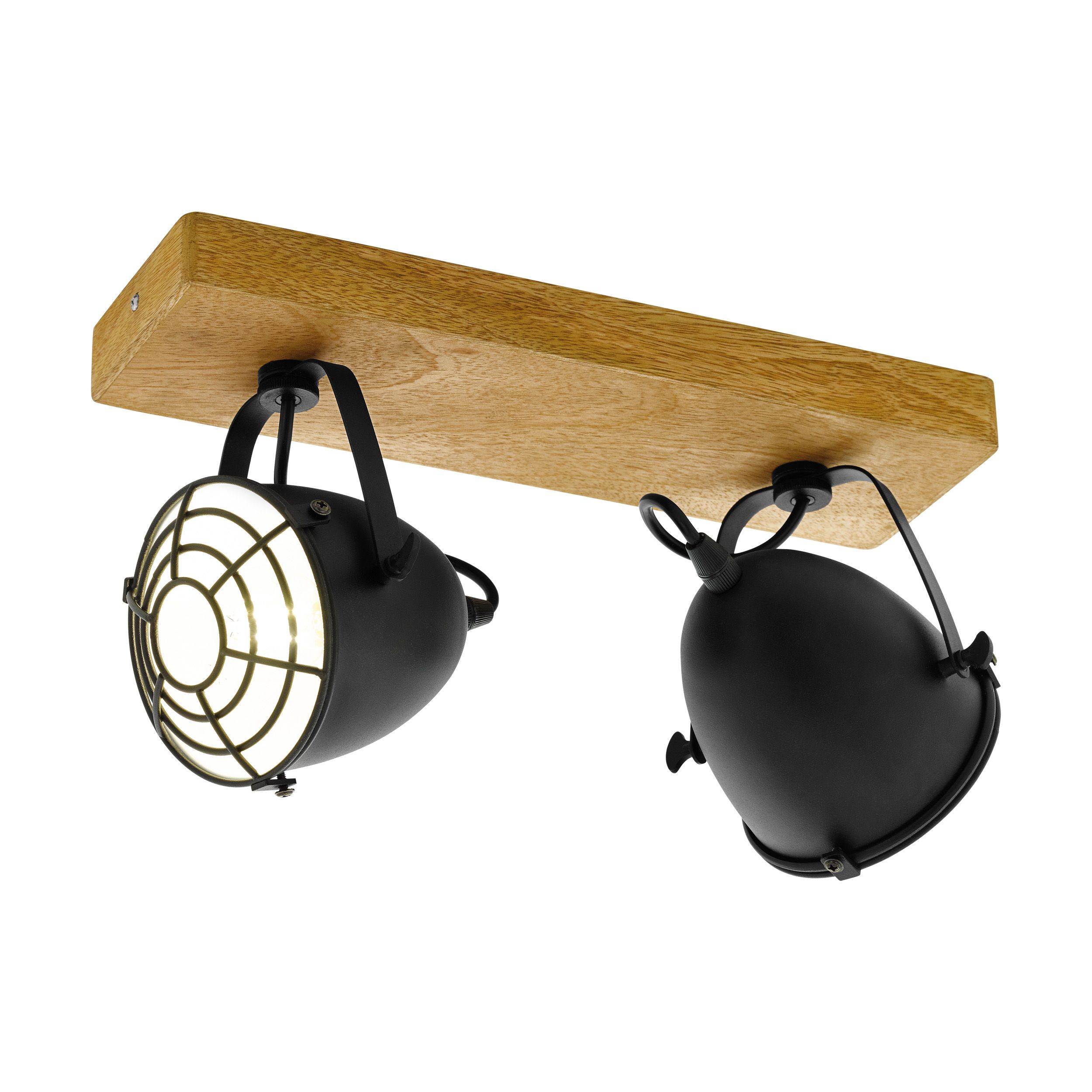 EGLO Gatebeck Spot - Bruin - Hout - E14