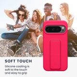 kwmobile back cover voor smartphone - geschikt voor Google Pixel 10 / Pixel 10 Pro - 1x beschermhoesje van kunststof - In neon roze
